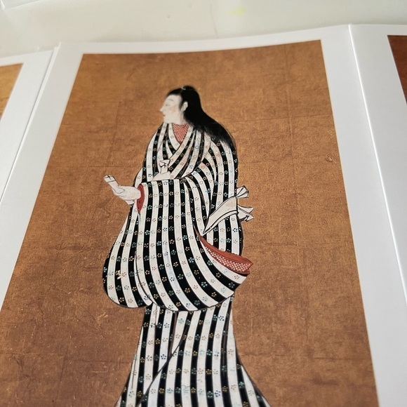 MFA Boston Japanese Dancers 20 note cards and 21 envelopes 5 different images - Picture 15 of 16